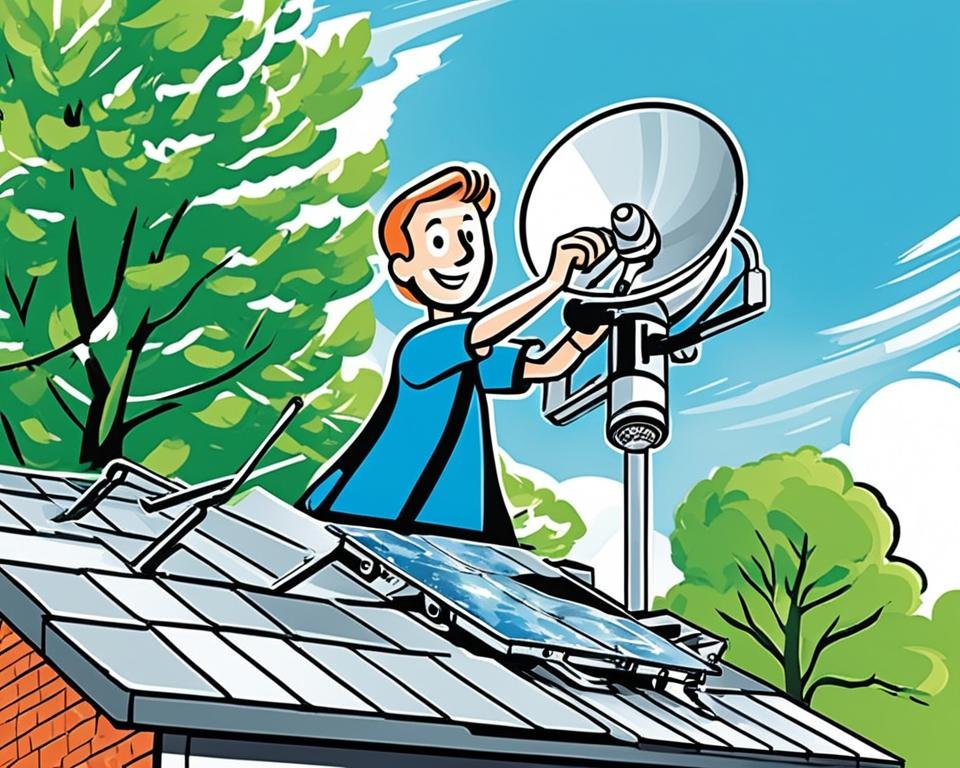 Comment brancher une antenne satellite à un décodeur TV?