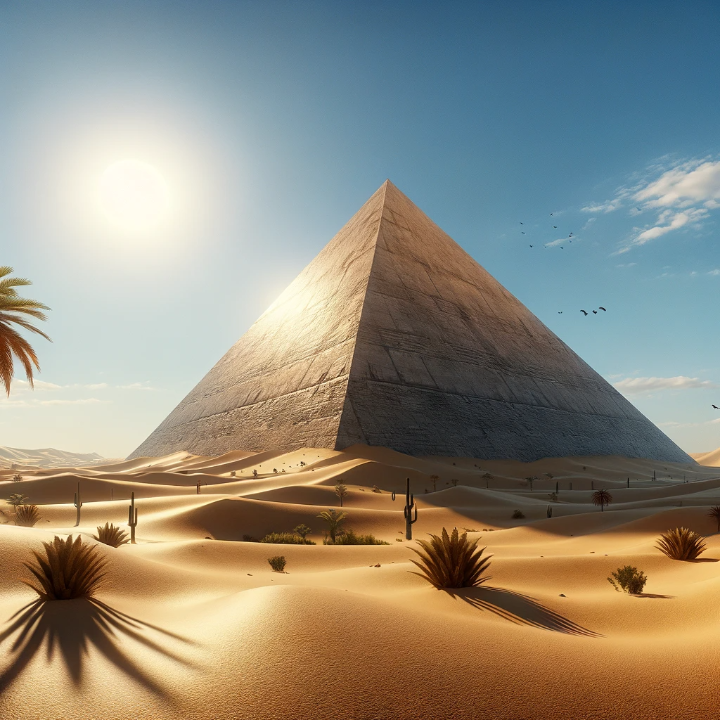 comment calculer la hauteur d'une pyramide a base triangulaire