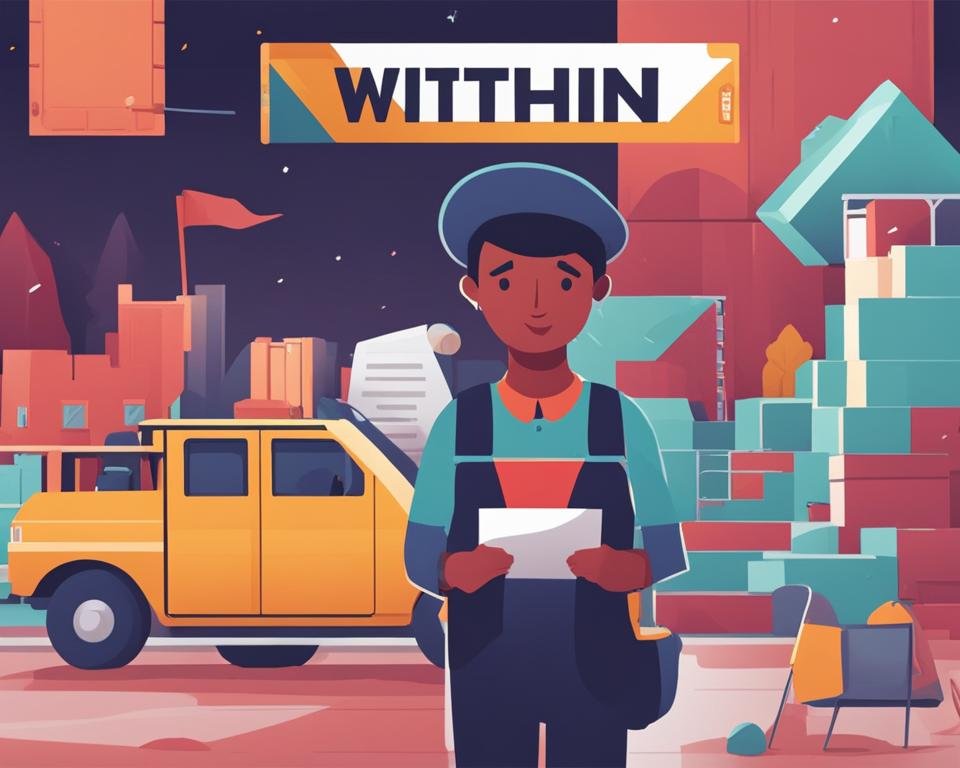 Erreurs d’anglais  : quand utiliser « within » ?