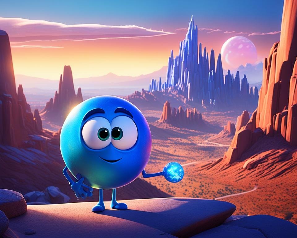 Le film Pixar Caust dans une scène captivante