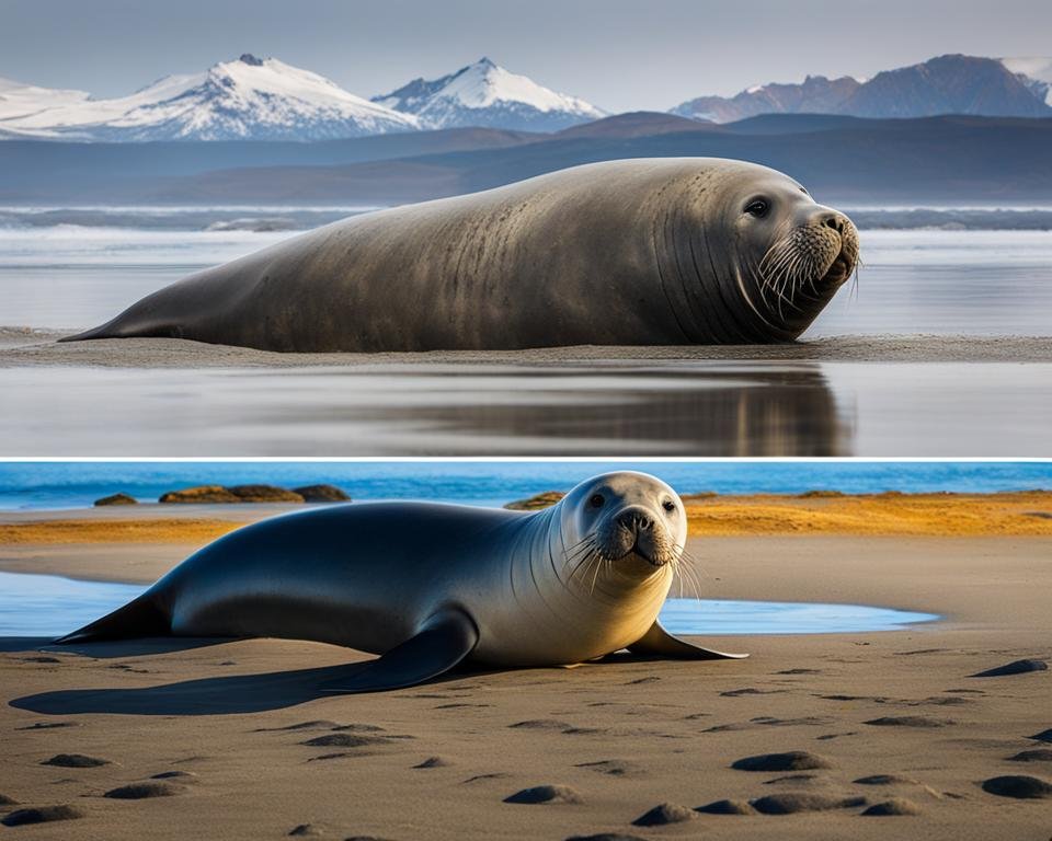 Quelle sont les différences entre un morse et un éléphant de mer ?#