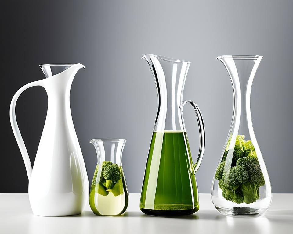 Quelles sont les différences entre un pichet, une carafe et un broc d'eau ?