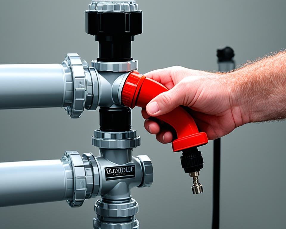 Réglage manuel vanne 3 voies