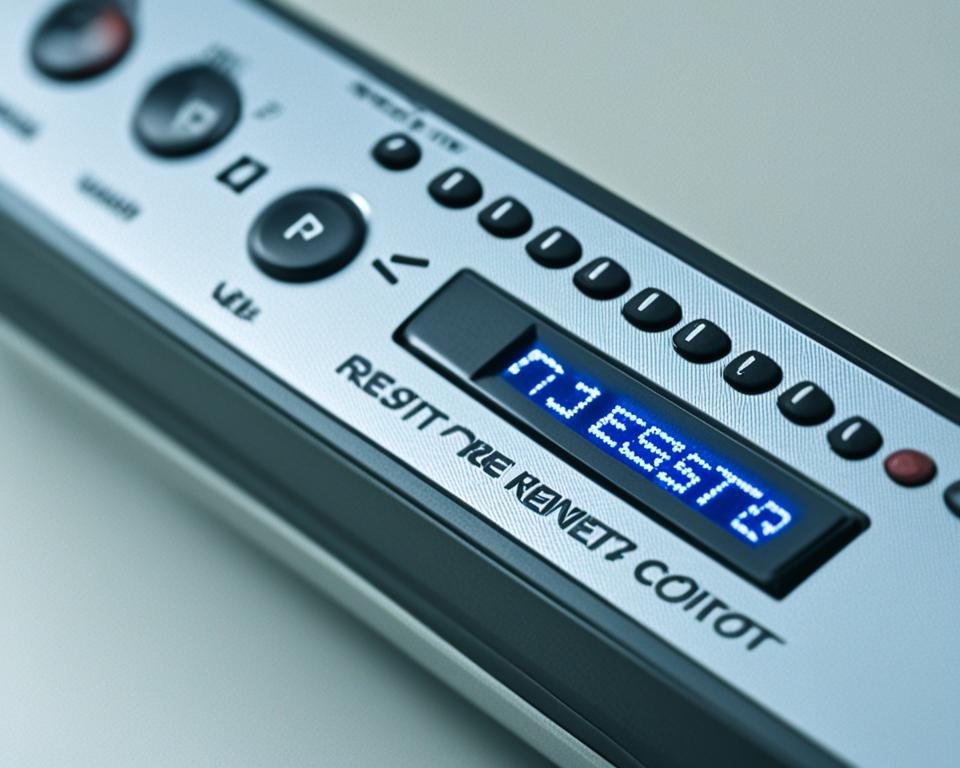 Réinitialisation de la télécommande Mhouse Réinitialisation de la télécommande Mhouse