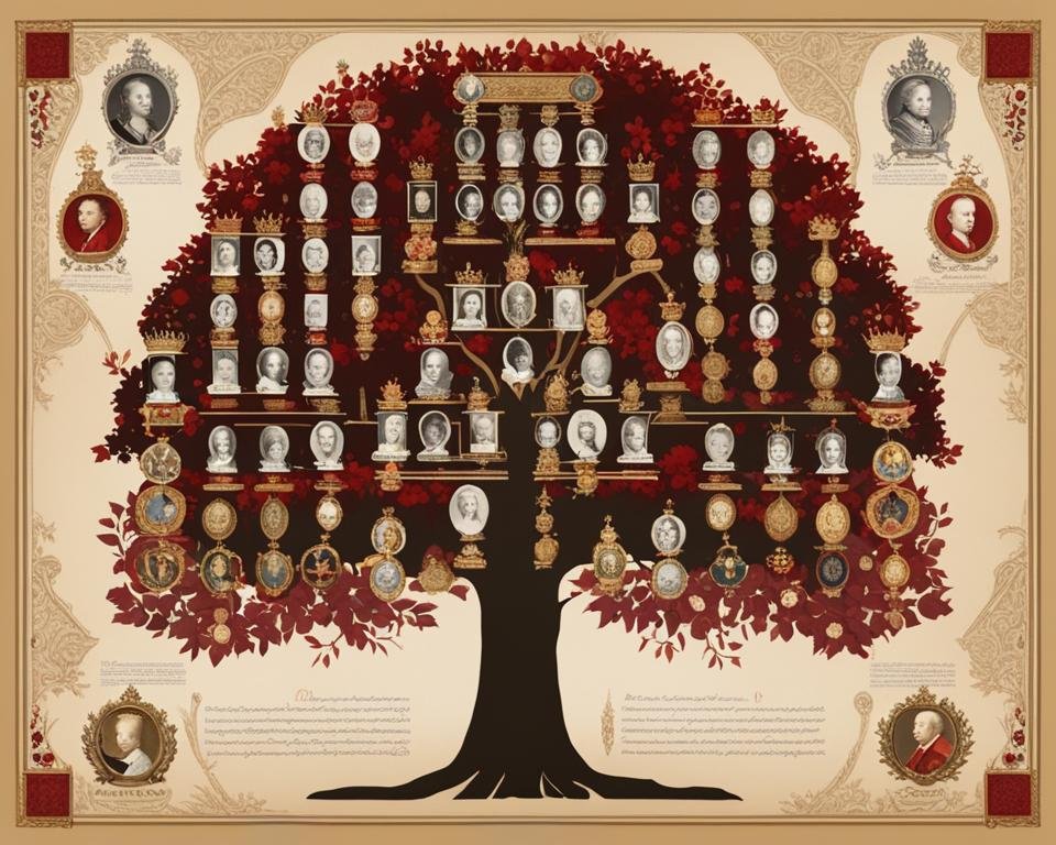 arbre généalogique des prédécesseurs de la reine Elizabeth II arbre généalogique des prédécesseurs de la reine Elizabeth II