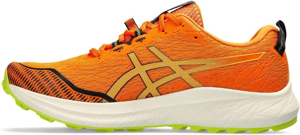 ASICS Fuji Lite 4 Homme Chaussures de Course de Trail Noir Jaune ASICS Fuji Lite 4 Homme Chaussures de Course de Trail Noir Jaune
