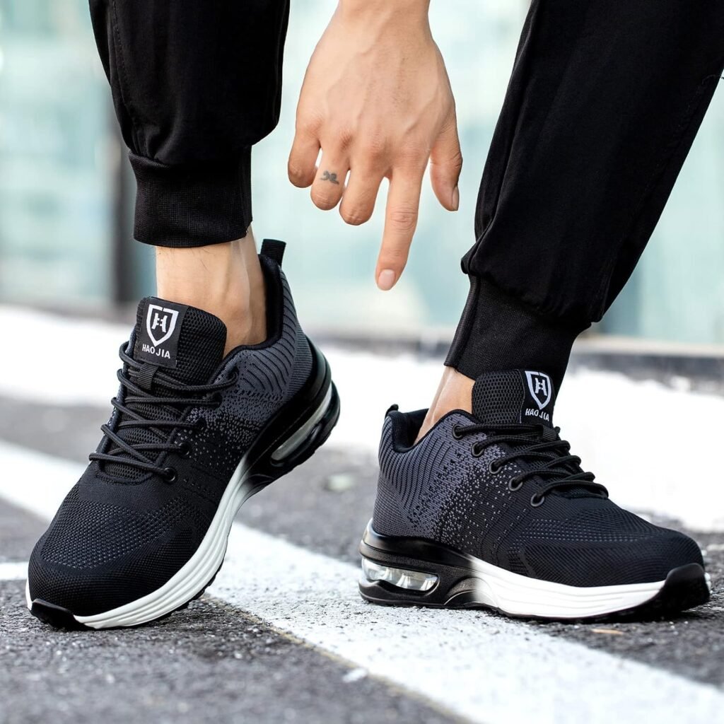 Baofular Chaussures de Sécurité Hommes Femmes Légère Basket Securite Confortable Antidérapante Chaussures de Travail Respirantes