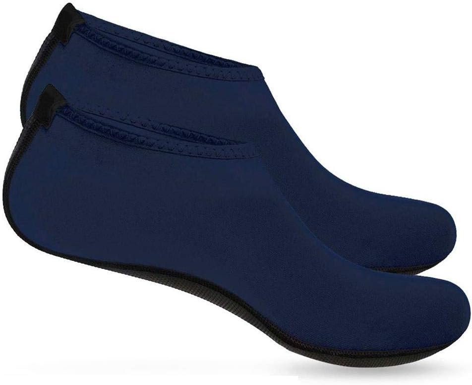 Boolavard Chaussure de Sport Nautique Chaussettes Slip-on Aqua Yoga Barefoot à séchage Rapide pour Hommes Femmes Enfants