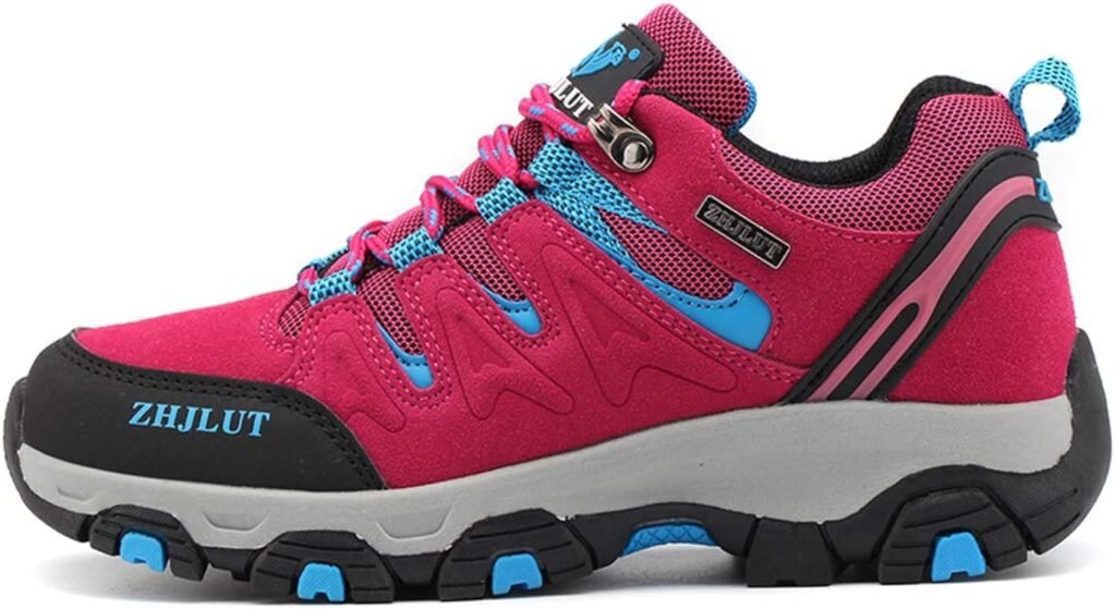 BOTEMAN Chaussures de Randonnée pour Femme et Homme Bottes de Trekking en Plein Air Imperméable Respirant Antidérapant Bottes de randonnée Chaussures de Marche