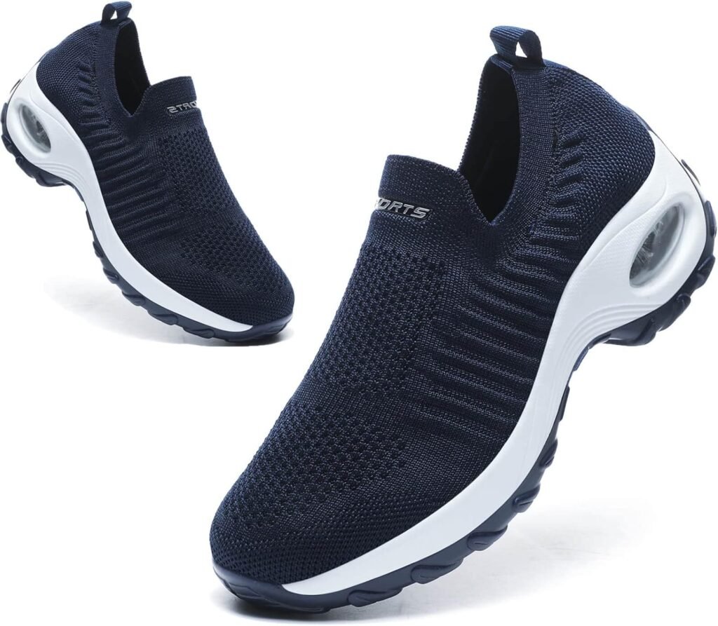 Chaussure Femme Sneakers Chaussures Orthopediques Legere sans Lacets Tennis Confort Outdoor de Jogging Sport Fitness Gym Athlétique Respirante Air Course Chaussure Femme Sneakers Chaussures Orthopediques Legere sans Lacets Tennis Confort Outdoor de Jogging Sport Fitness Gym Athlétique Respirante Air Course