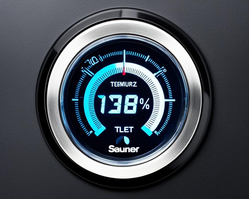 contrôle de la pression et de la température de l'eau