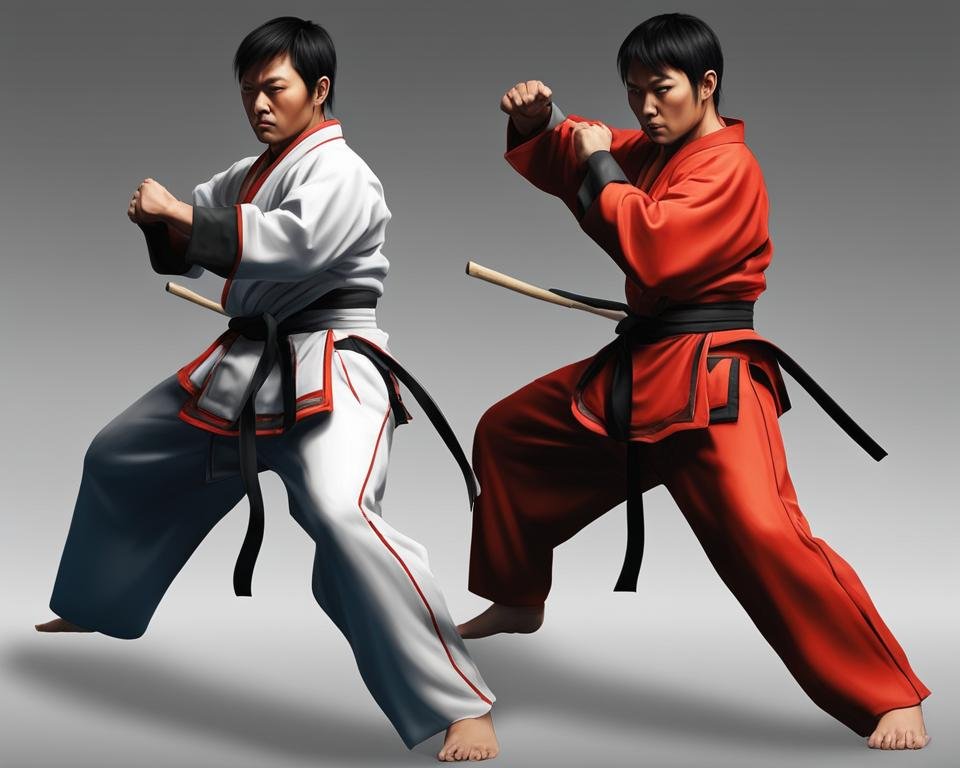 discipline et maîtrise au combat