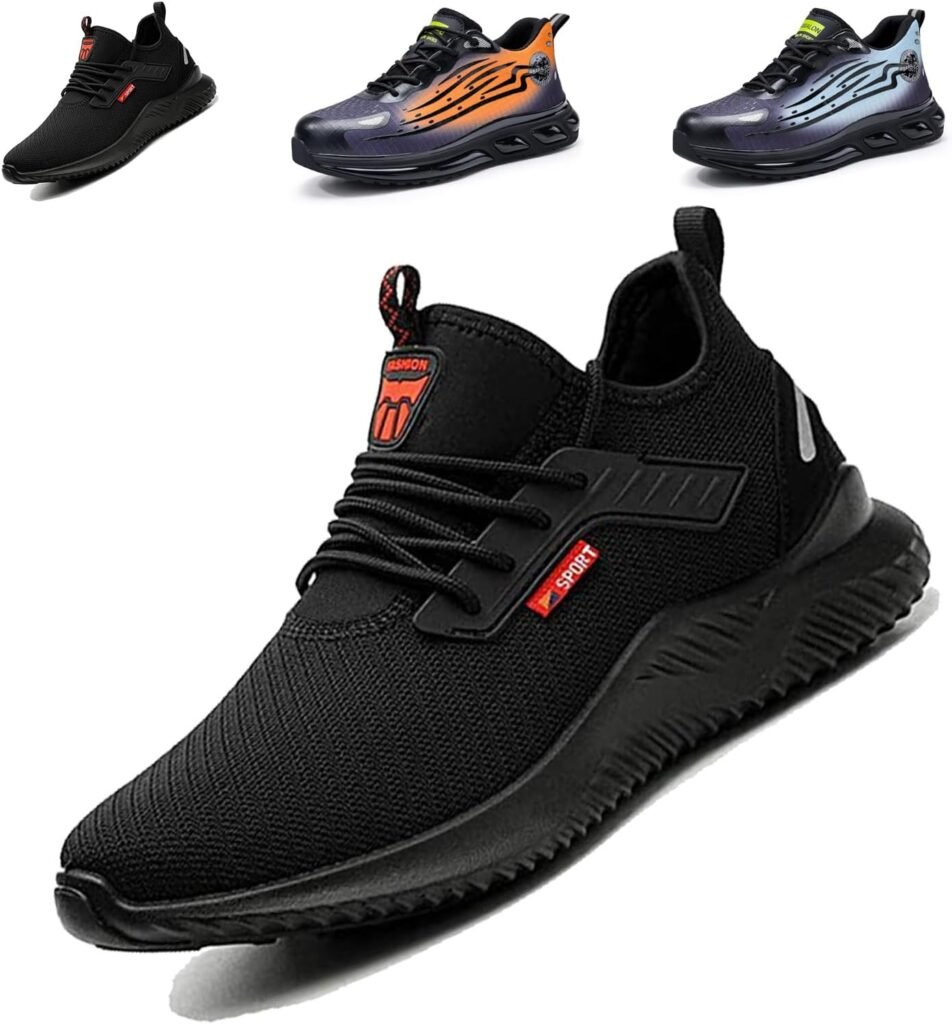 Fadezar Chaussure de Securité Homme Femme Legere Baskets Securite Chaussure de Travail Vec Embout de Protection en Acier Chaussure de Chantier Fadezar Chaussure de Securité Homme Femme Legere Baskets Securite Chaussure de Travail Vec Embout de Protection en Acier Chaussure de Chantier