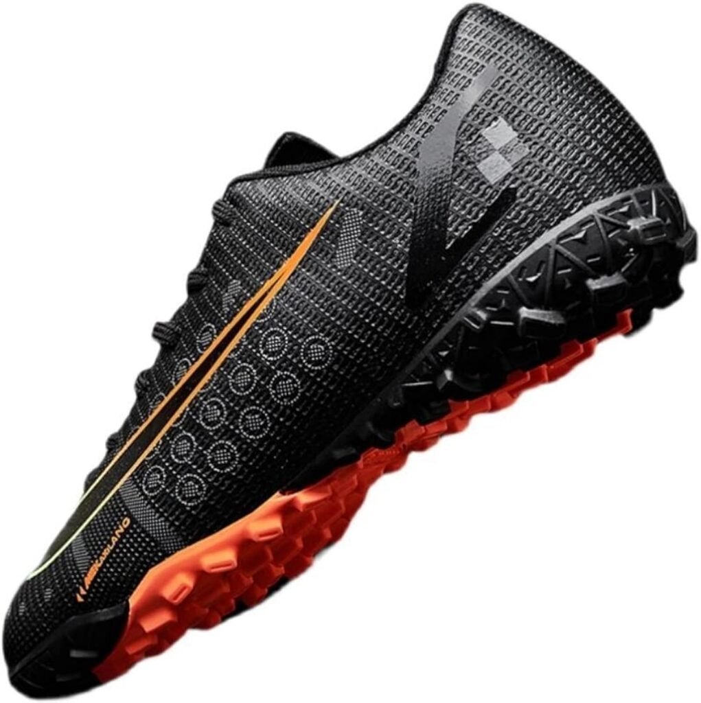 IFIKK Chaussures de Football Crampons Homme Professionnel Spike Chaussure de Foot Adulte Enfant Antidérapant Entraîneurs de Football Chaussures pour Adolescents Football Boots