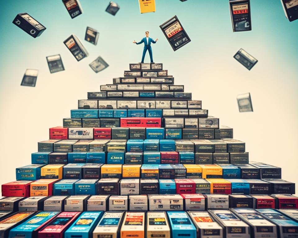 influences de l'industrie de la collection de jeux vidéo