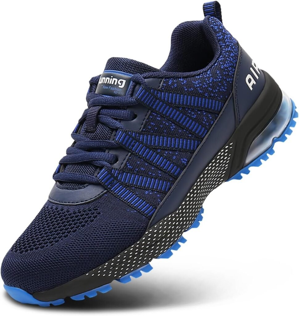 kefoerdi Basket Homme Chaussure Femme Jogging Running Tennis Sport Sneakers Respirant Légères Confortables Baskets Taille 34-46 EU