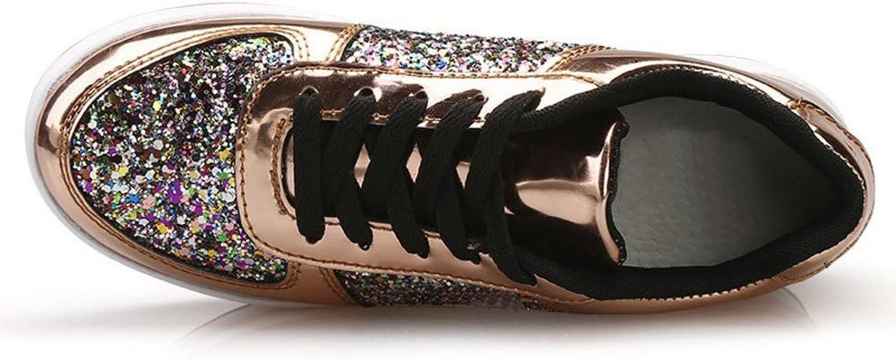 。◕‿◕。 Meilleure Vente! LuckyGirls Unisexe Hommes Femmes Athlétiques Running Sneakers Fitness Courir en Plein Air Casual Sneakers Plat Shoes PU Rubber 5CM 。◕‿◕。 Meilleure Vente! LuckyGirls Unisexe Hommes Femmes Athlétiques Running Sneakers Fitness Courir en Plein Air Casual Sneakers Plat Shoes PU Rubber 5CM