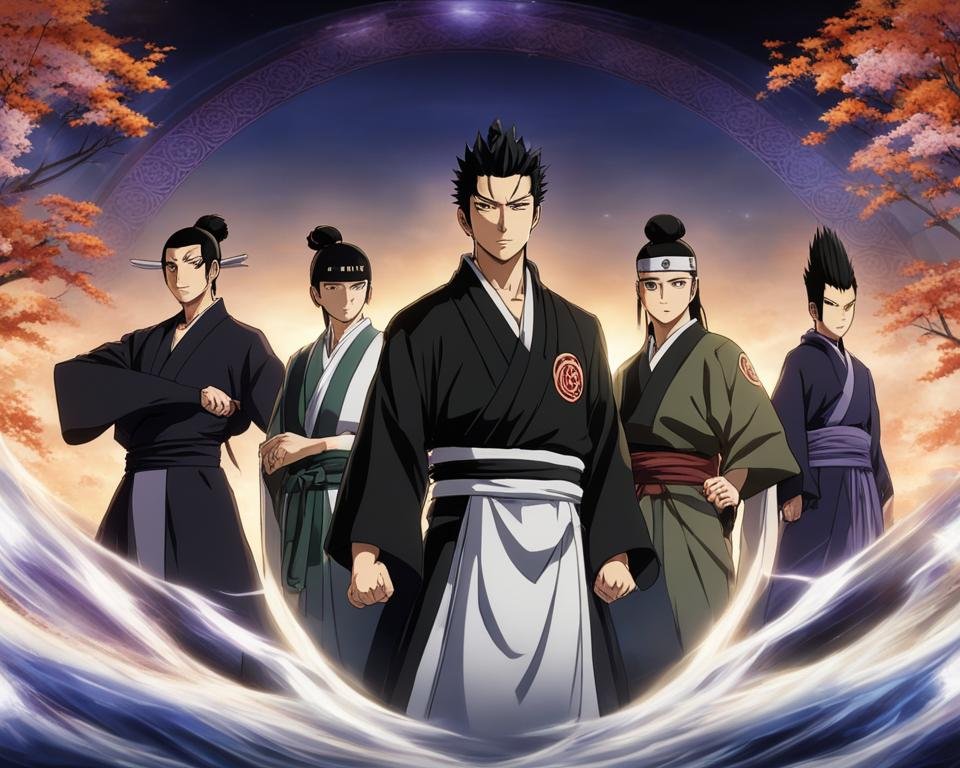 membres puissants du clan Hyuga