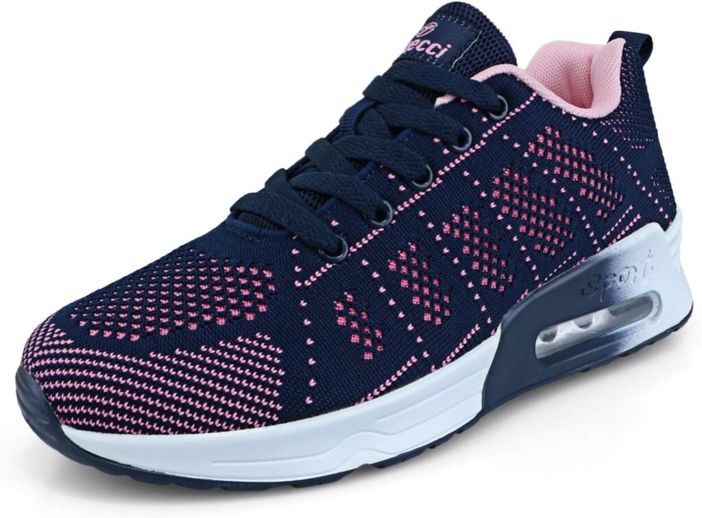 MINBEI Baskets Femmes Chaussures de Running Respirantes pour Femme Chaussures de Sport pour Femme Athlétiques Légères Lacer Plat Noir Bleu Rose 35-44 EU MINBEI Baskets Femmes Chaussures de Running Respirantes pour Femme Chaussures de Sport pour Femme Athlétiques Légères Lacer Plat Noir Bleu Rose 35-44 EU