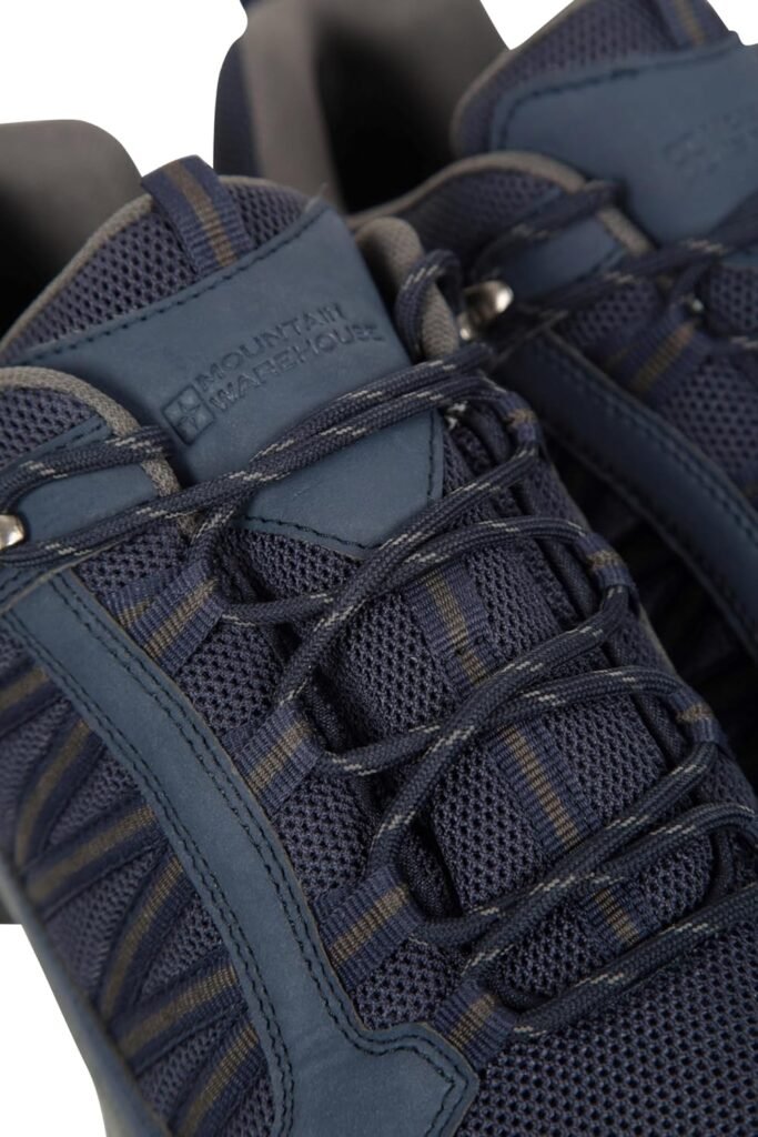 Mountain Warehouse Chaussures de Marche Hommes Path - Imperméables, Respirantes, Doublure en Maille, Semelle à Haute Traction - pour Plus de stabilité et dadhérence