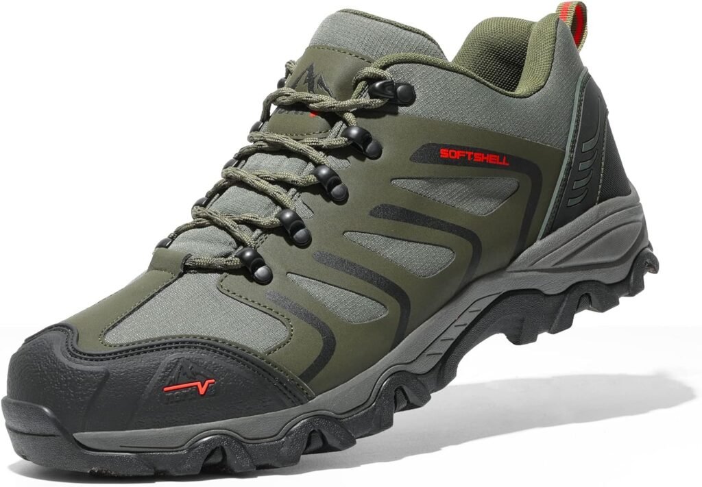 NORTIV 8 Chaussures de Randonnée Escalade pour Homme Chaussures de Trekking Plein air Imperméables descalade Alpinisme