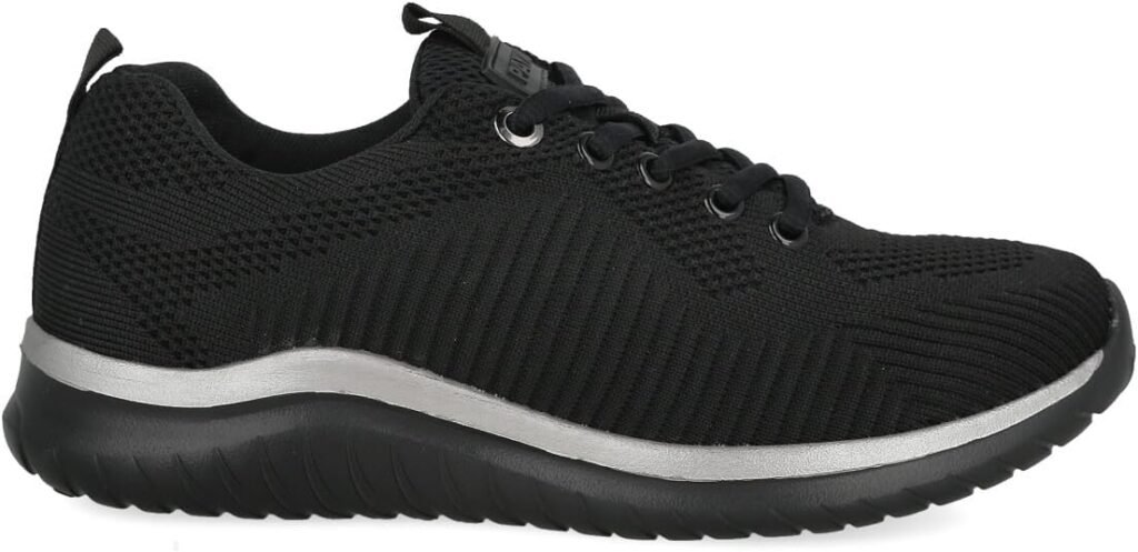 PAYMA - Chaussures de Sport Sneakers Baskets pour Femme. Memory Foam. Tennis Gym, Running, Casual et Marcher. Maille Respirante. Lacets. Coleur: PAYMA - Chaussures de Sport Sneakers Baskets pour Femme. Memory Foam. Tennis Gym, Running, Casual et Marcher. Maille Respirante. Lacets. Coleur: