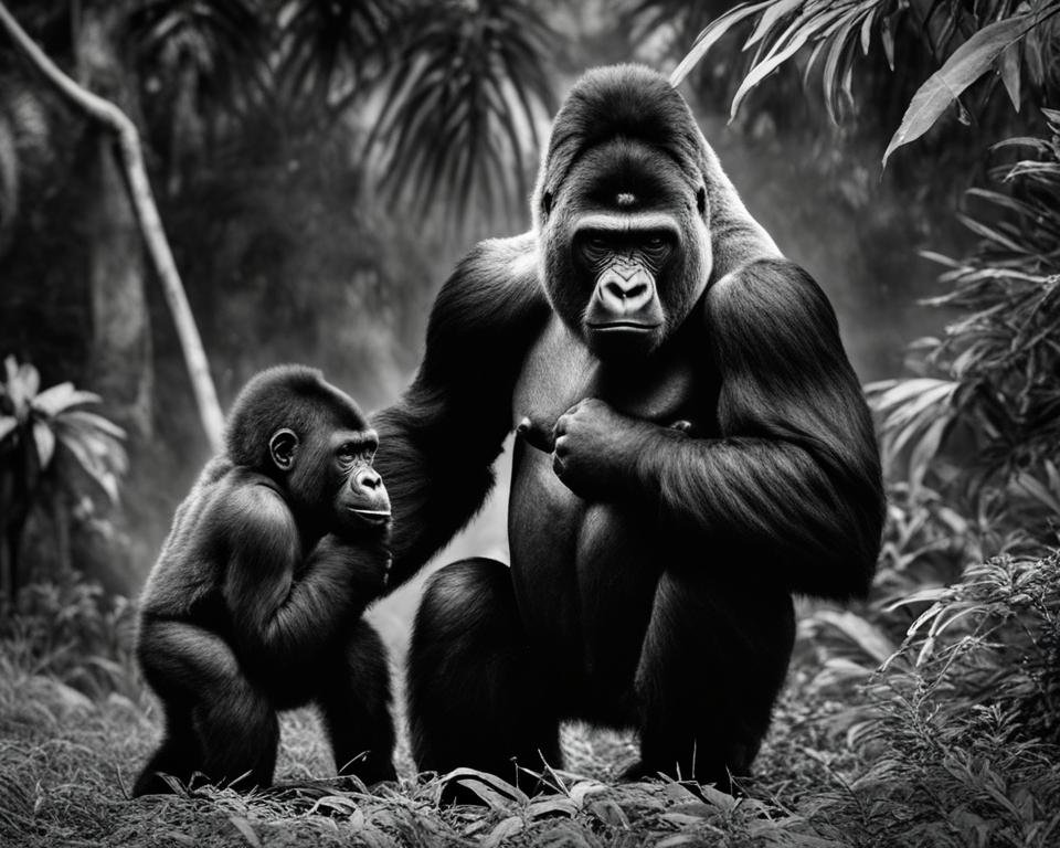 protection femelle gorille