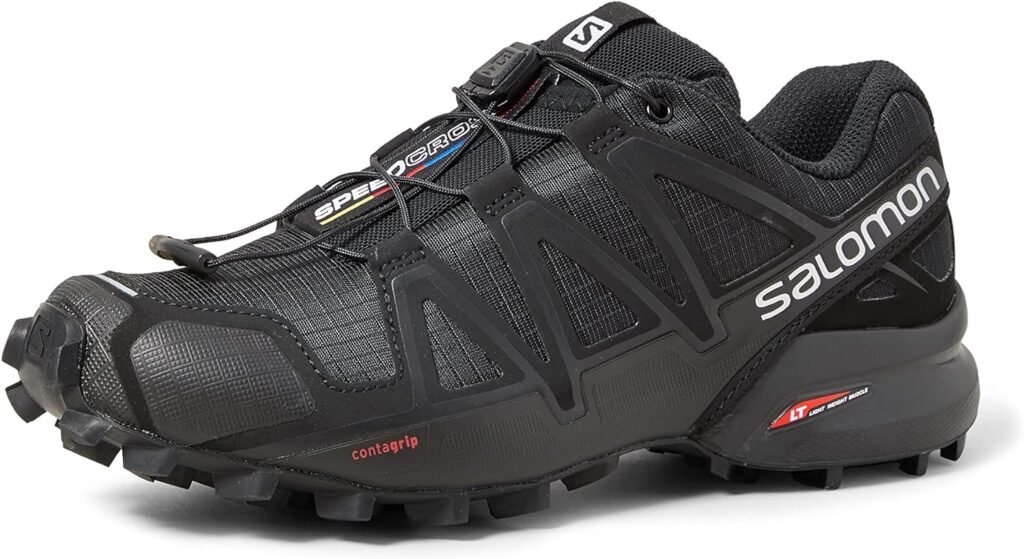 Salomon Speedcross 4 Chaussures de Trail Running Femme, Maintien Précis du Pied, Confort Anti-intempéries