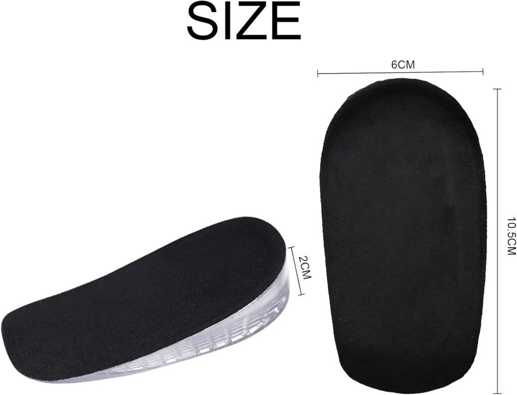 Talonnettes,Gel talon coussin,1 Paire 2CM Doux Talonette Tendon Dachille en Silicone,Semelle Surélevée pour Soulage Douleurs Pieds