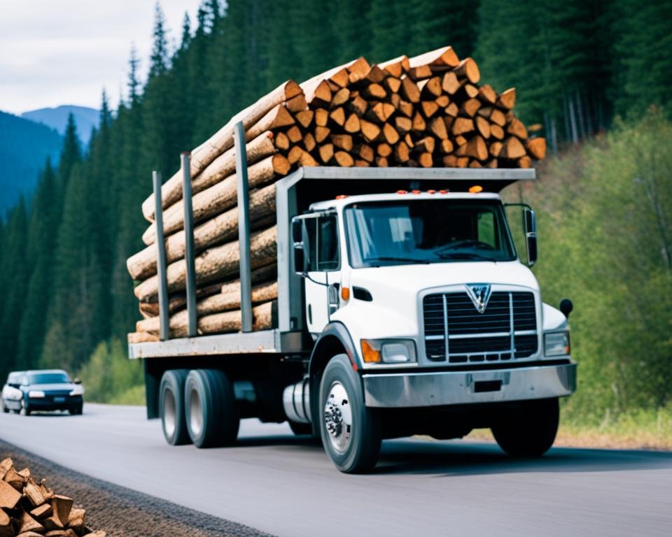 transport du bois