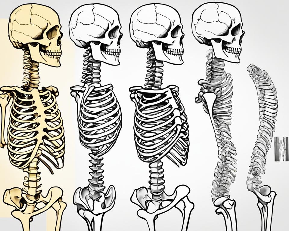Composition du squelette humain