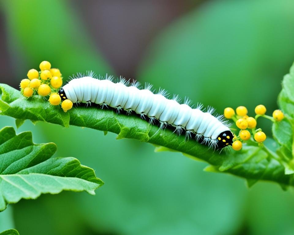 Les plantes préférées de la petite chenille blanche