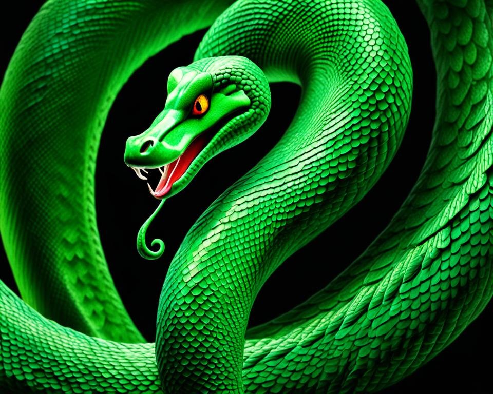 Serpent vert - Qu'est-ce que c'est ?